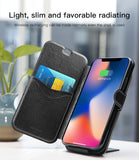 iPhone X Case Luxury Flip PU Leather Wallet Case