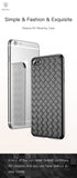 iPhone 6s Case Luxury Grid Pattern Silicone Case