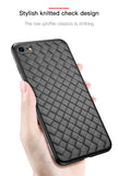 iPhone 6s Case Luxury Grid Pattern Silicone Case