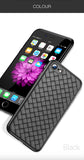 iPhone 6s Case Luxury Grid Pattern Silicone Case