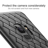 Pattern Case For Samsung S9 Luxury Grid Matte Hollow Silicone Case For Samsung Galaxy S9 Plus S9+