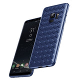 Pattern Case For Samsung S9 Luxury Grid Matte Hollow Silicone Case For Samsung Galaxy S9 Plus S9+
