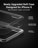 iPhone X Case, Ultra Thin Soft Silicone Case