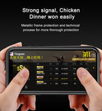 Magneto Magnetic Adsorption Case For iPhone X Metal Bumper + 9H Tempered Glass