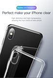 Ultra Thin Transparent Case For iPhone Xs Xs Max XR