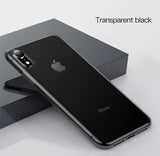 Ultra Thin Transparent Case For iPhone Xs Xs Max XR