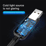 Baseus Flowing LED Glowing Charging USB Data Cable