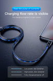 Baseus Flowing LED Glowing Charging USB Data Cable