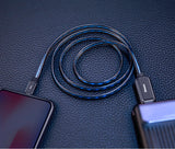 Baseus Flowing LED Glowing Charging USB Data Cable