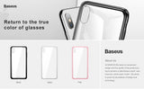 Luxury Original Tempered Glass Case For iPhone Xs Xs Max XR