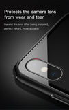 Luxury Original Tempered Glass Case For iPhone Xs Xs Max XR