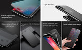 Luxury Tempered Glass Filp Case For iPhone Xs Xs Max