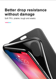 Luxury Tempered Glass Filp Case For iPhone Xs Xs Max