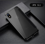 Luxury Tempered Glass Filp Case For iPhone Xs Xs Max