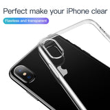 Ultra Thin Transparent Case For iPhone Xs Xs Max XR