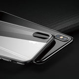 Luxury Original Tempered Glass Case For iPhone Xs Xs Max XR