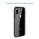 iPhone XR Case Durable Silicone PC Hybrid Armor Case