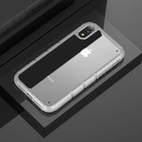iPhone XR Case Durable Silicone PC Hybrid Armor Case