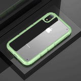 iPhone XR Case Durable Silicone PC Hybrid Armor Case