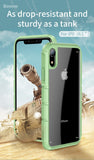 iPhone XR Case Durable Silicone PC Hybrid Armor Case