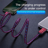 Baseus Flowing LED Glowing Charging USB Data Cable