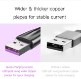 Baseus Quick Charge USB C Type C Cable 5A USB Charging Cable