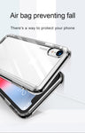 Military Silicone Case For iPhone XR Transparent Soft TPU Phone Case