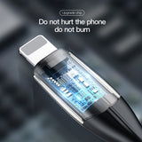 Baseus Zn-alloy Lighting Design USB Cable