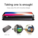 iPhone X Case Luxury Flip PU Leather Wallet Case