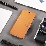 iPhone X Case Luxury Flip PU Leather Wallet Case