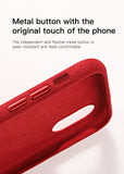 iPhone X Xs Extreme Touch Smooth Fiber Phone Case