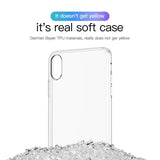 Ultra Thin Transparent Case For iPhone Xs Xs Max XR