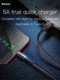 Baseus Upgrade USB Type C Cable 5A Quick Charge
