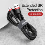 Baseus USB Type C Cable for USB C Mobile Phone Cable Fast Charging Type C Cable
