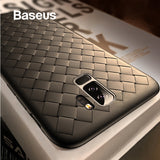 Pattern Case For Samsung S9 Luxury Grid Matte Hollow Silicone Case For Samsung Galaxy S9 Plus S9+