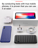 Luxury Grid Pattern Case For iPhone X Cases Ultra Thin Soft Silicone Protective